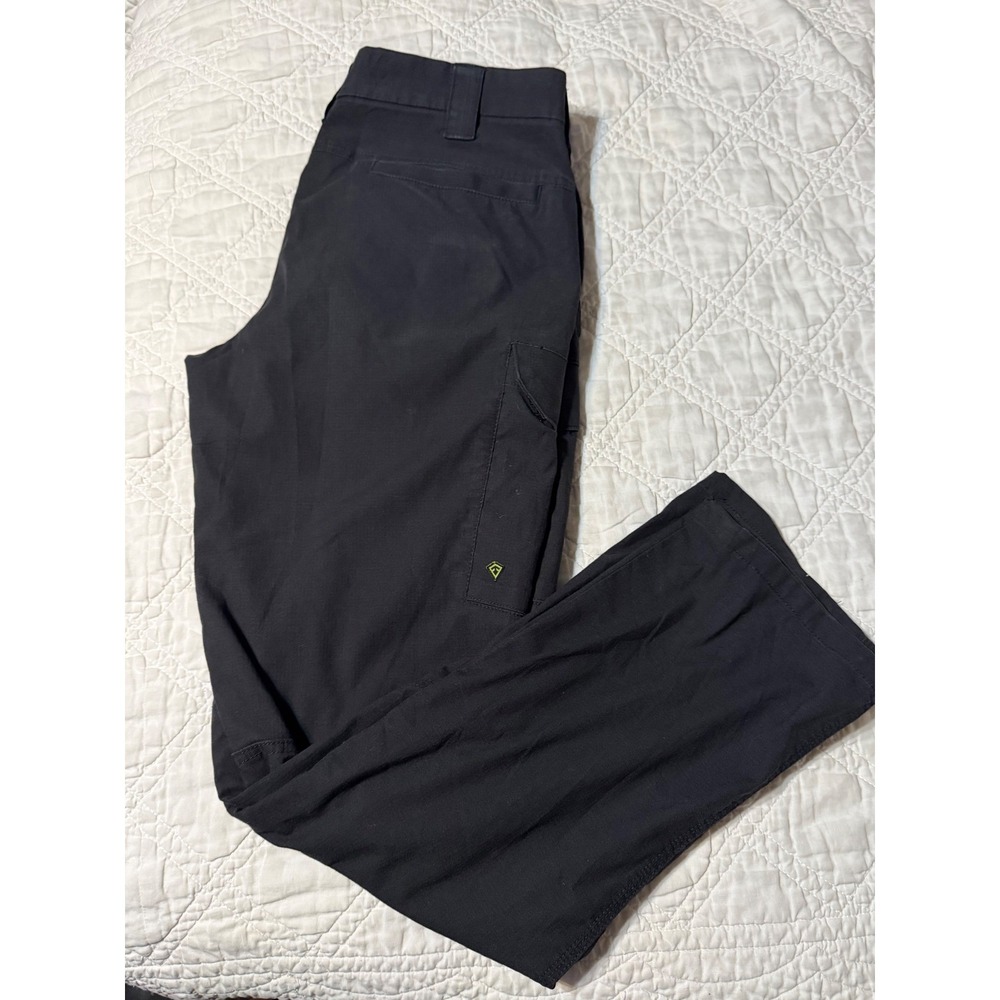 First Tactical V2 Tactical Pants Mens 34x32 Black Ripstop Cargo Work Trousers